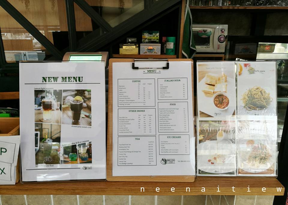 ROLLING CUP CAFE "คาเฟ่ อารีย์"